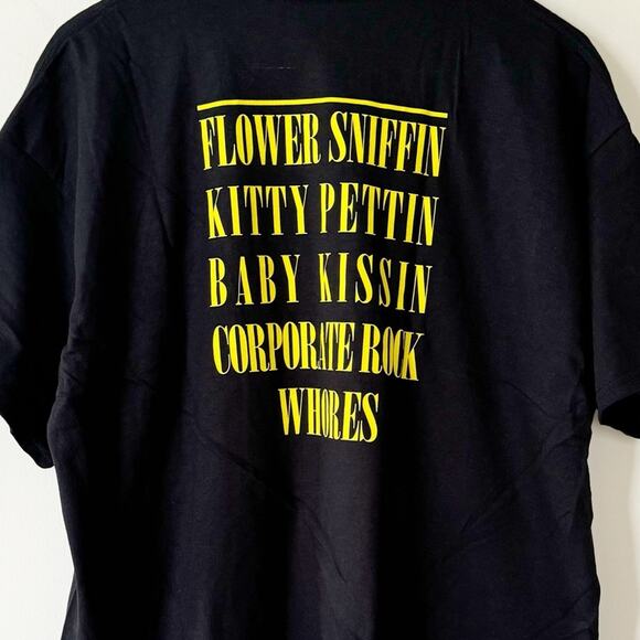 NEW Nirvana Smiley Face Graphic Band Tee T Shirt XL - Picture 4 of 5